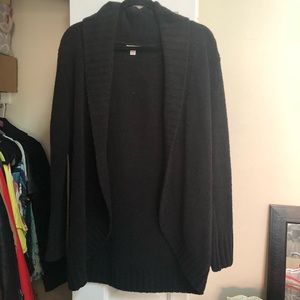 Target fuzzy cardigan